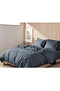 view 3 of 3 Brushed Cotton Fitted Sheet in Dusk