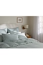 view 3 of 3 Percale Sham Set in Spa