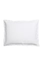 view 2 of 3 Brushed Cotton Sham Set in White