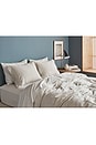 view 3 of 3 Linen Sham Set in Bone