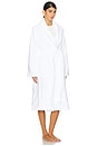 view 5 of 11 Classic Turkish Cotton Robe in White