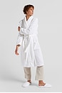 view 7 of 11 Classic Turkish Cotton Robe in White