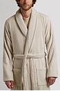 view 5 of 7 Classic Turkish Cotton Robe in Bone