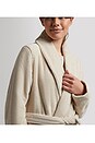 view 7 of 7 Classic Turkish Cotton Robe in Bone