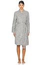view 2 of 6 Waffle Robe in Grey