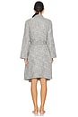 view 4 of 6 Waffle Robe in Grey