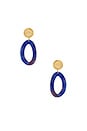 view 1 of 2 Ace Earrings in Lapis