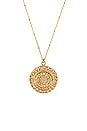view 1 of 2 Friar Coin Necklace in Gold