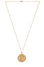view 2 of 2 Friar Coin Necklace in Gold