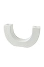 view 1 of 1 U Taper Holder in White