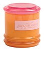 view 1 of 5 Stack Glass Candle in Infrared Mango