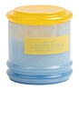 view 1 of 3 Stack Glass Candle in Zesty Lemon