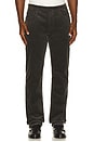 view 1 of 5 Normandie Straight in Dark Iron Corduroy