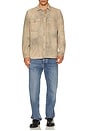view 4 of 4 Peyman Suede Jacket in Light Grey
