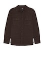view 1 of 3 Wilbur Overshirt in Smoked Cavern
