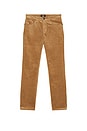 view 1 of 5 Normandie Straight Corduroy Pant in Palomino