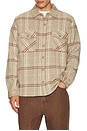 view 3 of 4 Seymore Overshirt in Rustic Plaid