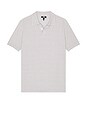 view 4 of 4 Demille Polo in Light Grey Combo