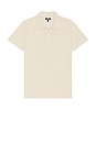 view 4 of 4 Demille Polo in Pale Khaki Combo