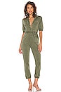 view 1 of 3 Mayslie Jumpsuit in Vintage Ivy Green