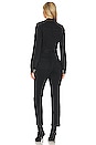 view 3 of 3 Mayslie Straight Ankle Jumpsuit in Dark Matter
