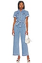 view 1 of 3 Short Sleeve Anessa Jumpsuit in Hailey