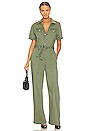 view 1 of 3 Brooklyn Jumpsuit in Vintage Ivy Green