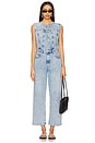 view 1 of 3 Cirie Ankle Denim Jumpsuit in Mezza