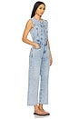 view 2 of 3 Cirie Ankle Denim Jumpsuit in Mezza