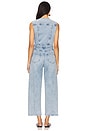 view 3 of 3 Cirie Ankle Denim Jumpsuit in Mezza