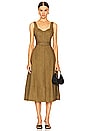 view 1 of 3 Arienne Dress in Military Green