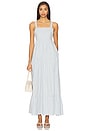 view 1 of 4 Ginseng Dress in Blue & White