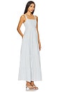 view 2 of 4 Ginseng Dress in Blue & White