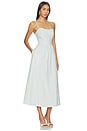 view 2 of 4 Natalee Dress in Surf/white