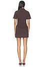 view 3 of 4 Clementine Dress in Rich Chocolate