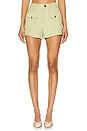 view 1 of 4 Brittane Short in Pale Olive