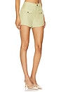 view 2 of 4 Brittane Short in Pale Olive