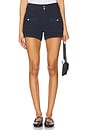 view 1 of 6 Olivia Cargo Short in Vintage Navy Seascape