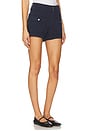 view 2 of 6 Olivia Cargo Short in Vintage Navy Seascape