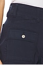 view 6 of 6 Olivia Cargo Short in Vintage Navy Seascape