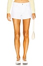 view 1 of 6 Dylan Short in Lived In Crisp White