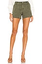 view 1 of 4 Mayslie Utility Short in Vintage Ivy Green