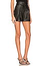 view 2 of 4 Blanka Faux Leather Short in Black