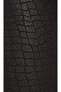 view 5 of 5 Hoxton Ultra Skinny in Black Croc Luxe Coating