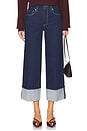 view 1 of 6 Sasha Ankle With Wide Cuff Jeans in Casa