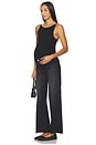 view 5 of 6 Anessa Maternity Wide Leg Jeans in Viper Black Distressed