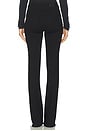 view 4 of 6 High Rise Laurel Canyon Bootcut Jeans in Black Shadow