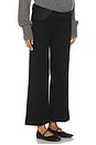 view 1 of 6 Anessa Maternity Wide Leg Jeans in Black Shadow