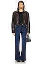 view 5 of 6 Leenah Wide Leg Jeans in Praline