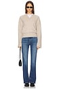 view 5 of 6 High Rise Laurel Canyon Bootcut Jeans in Hackney
